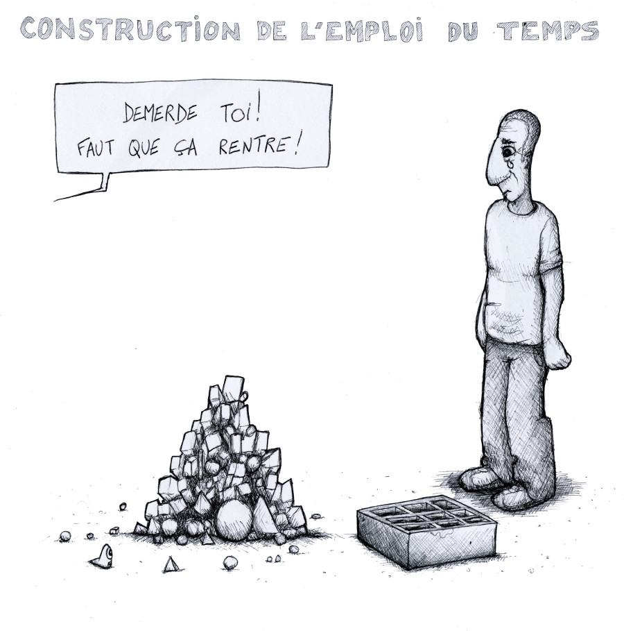 Construction de l'emploi du temps