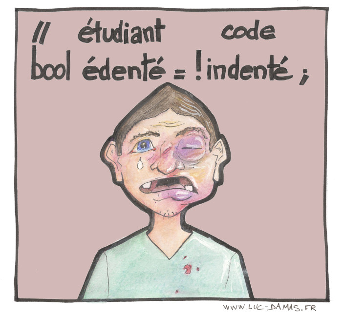 indentation